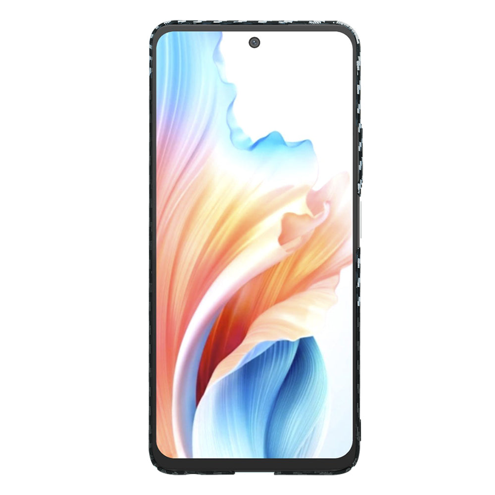 Kuori OnePlus Nord N30 SE / Oppo A79:lle, Techsuit, Carbonite FiberShell, Musta Harmaa