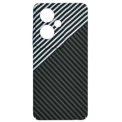 Kuori OnePlus Nord N30 SE / Oppo A79:lle, Techsuit, Carbonite FiberShell, Musta Harmaa