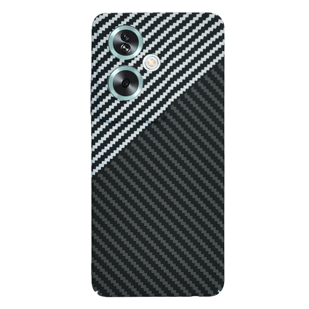 Kuori OnePlus Nord N30 SE / Oppo A79:lle, Techsuit, Carbonite FiberShell, Musta Harmaa