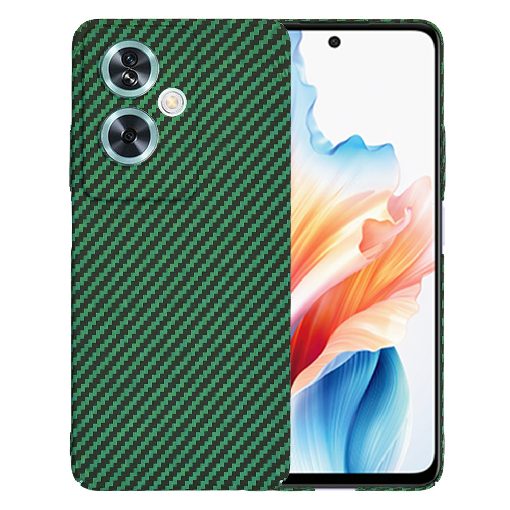 Kuori OnePlus Nord N30 SE / Oppo A79:lle, Techsuit, Carbonite FiberShell, Vihreä