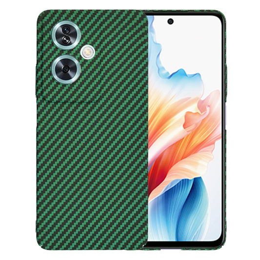 Kuori OnePlus Nord N30 SE / Oppo A79:lle, Techsuit, Carbonite FiberShell, Vihreä