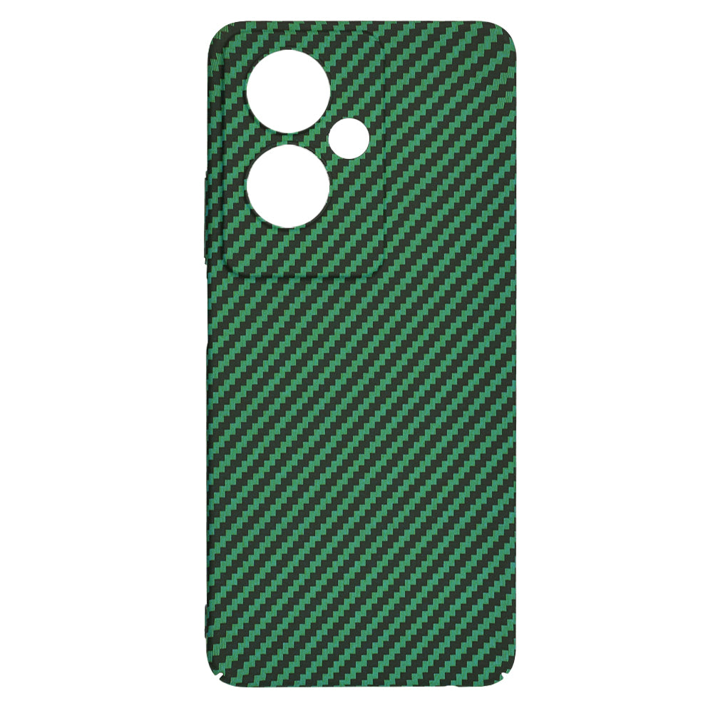 Kuori OnePlus Nord N30 SE / Oppo A79:lle, Techsuit, Carbonite FiberShell, Vihreä