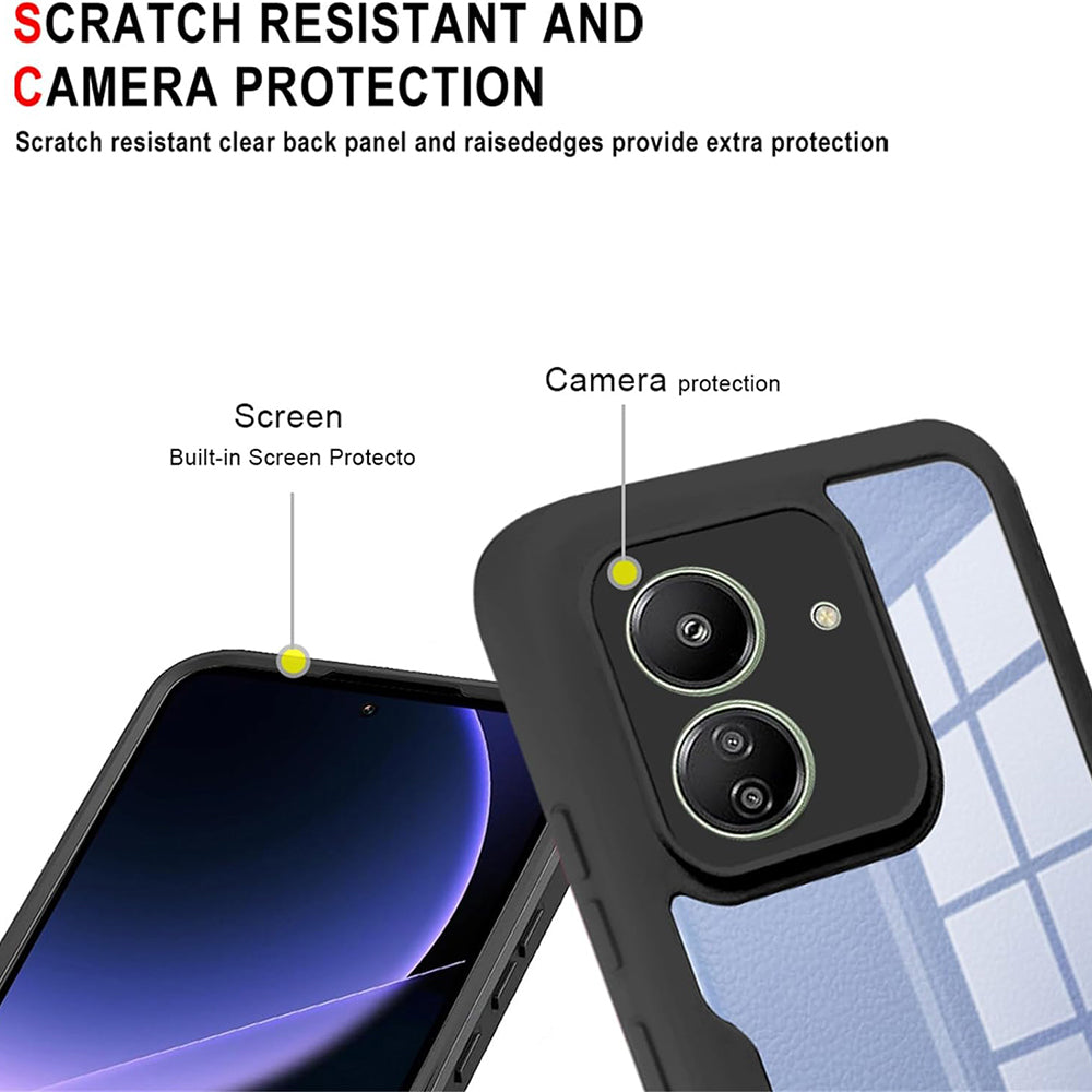 Kuori OnePlus Nord N30 SE / Oppo A79:lle, Techsuit, ColorVerse 360, Musta
