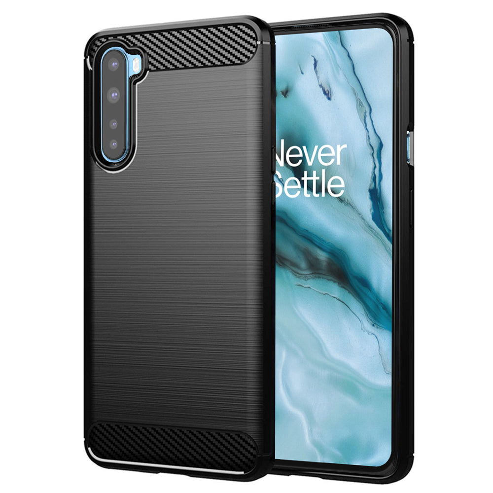 Case for OnePlus Nord, Techsuit, Carbon, Black