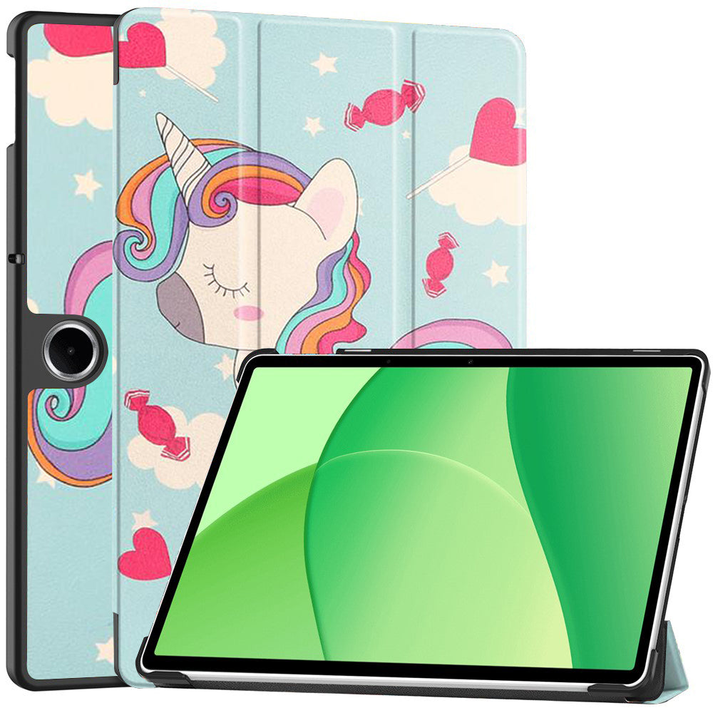 Suojakotelo OnePlus Pad Lite / Oppo Pad SE, Techsuit, FoldPro Unicorn, Monivärinen