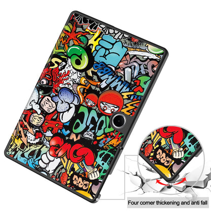 Kotelo OnePlus Pad Lite / Oppo Pad SE, Techsuit, FoldPro Urban Vibe, Monivärinen