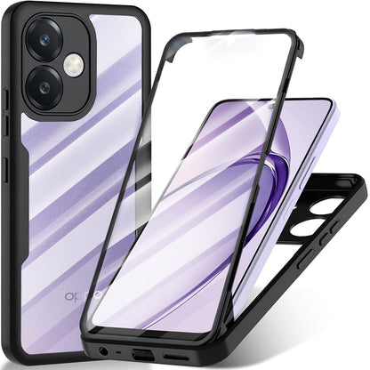 Kuori Oppo A3 4G / A3:lle, Techsuit, ColorVerse 360, Musta