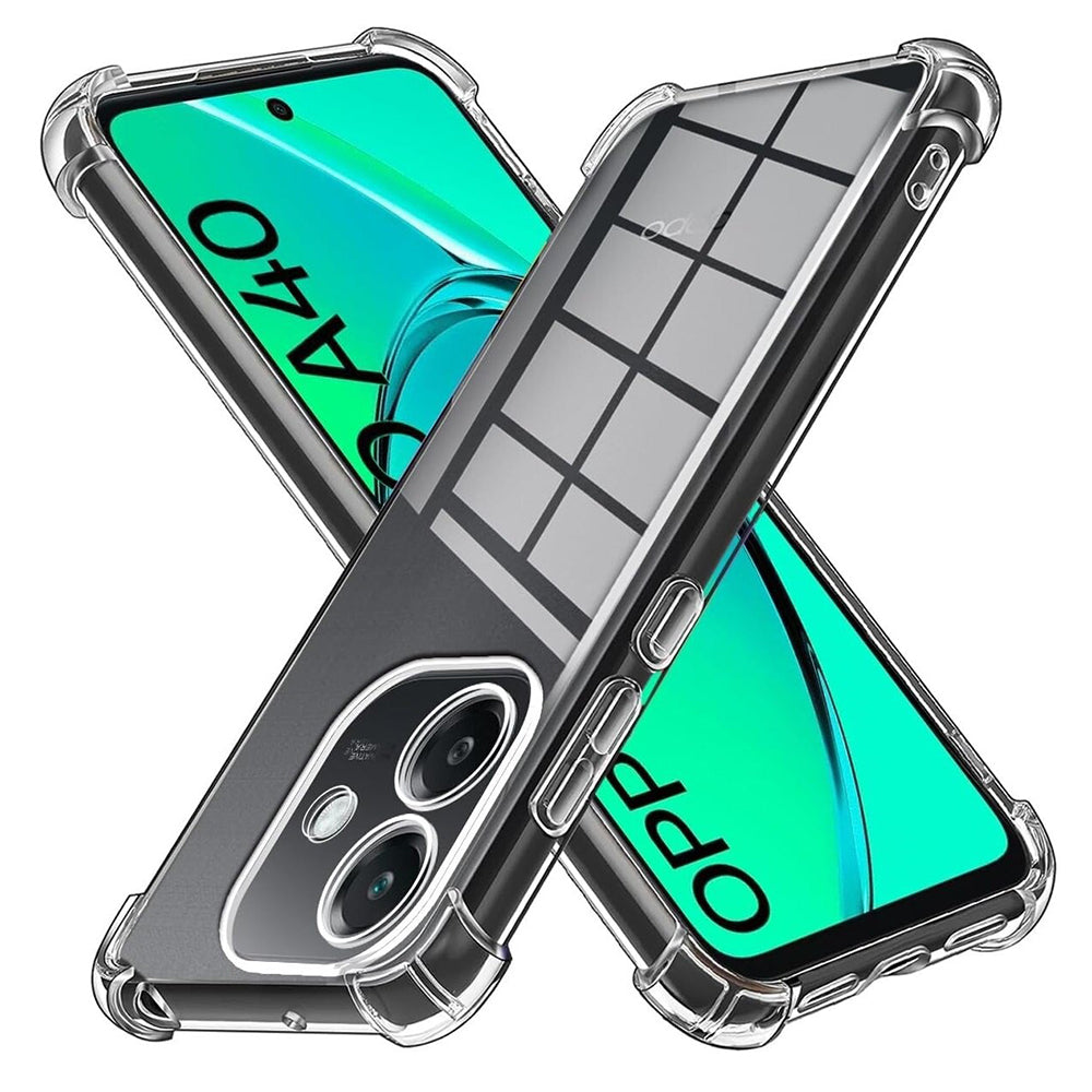 Kuori Oppo A3 4G:lle, Techsuit, Iskunkestävä Kirkas, Läpinäkyvä