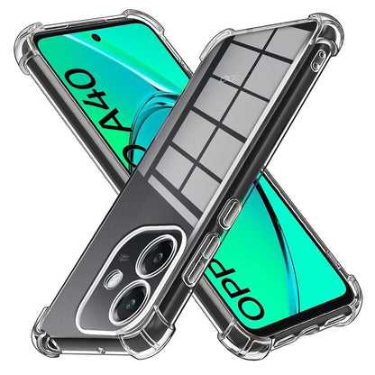 Kuori Oppo A3 4G:lle, Techsuit, Iskunkestävä Kirkas, Läpinäkyvä