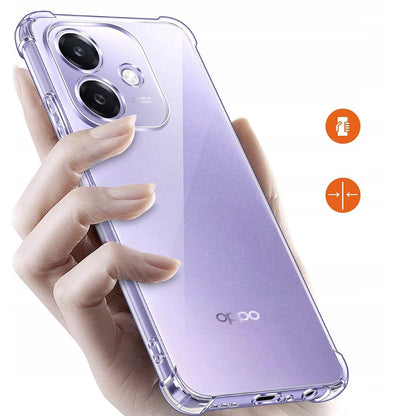 Kuori Oppo A3 4G:lle, Techsuit, Iskunkestävä Kirkas, Läpinäkyvä