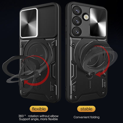 Suojakotelo Oppo A5 4G / A5 5G, Techsuit, CamGuard Pro, Punainen