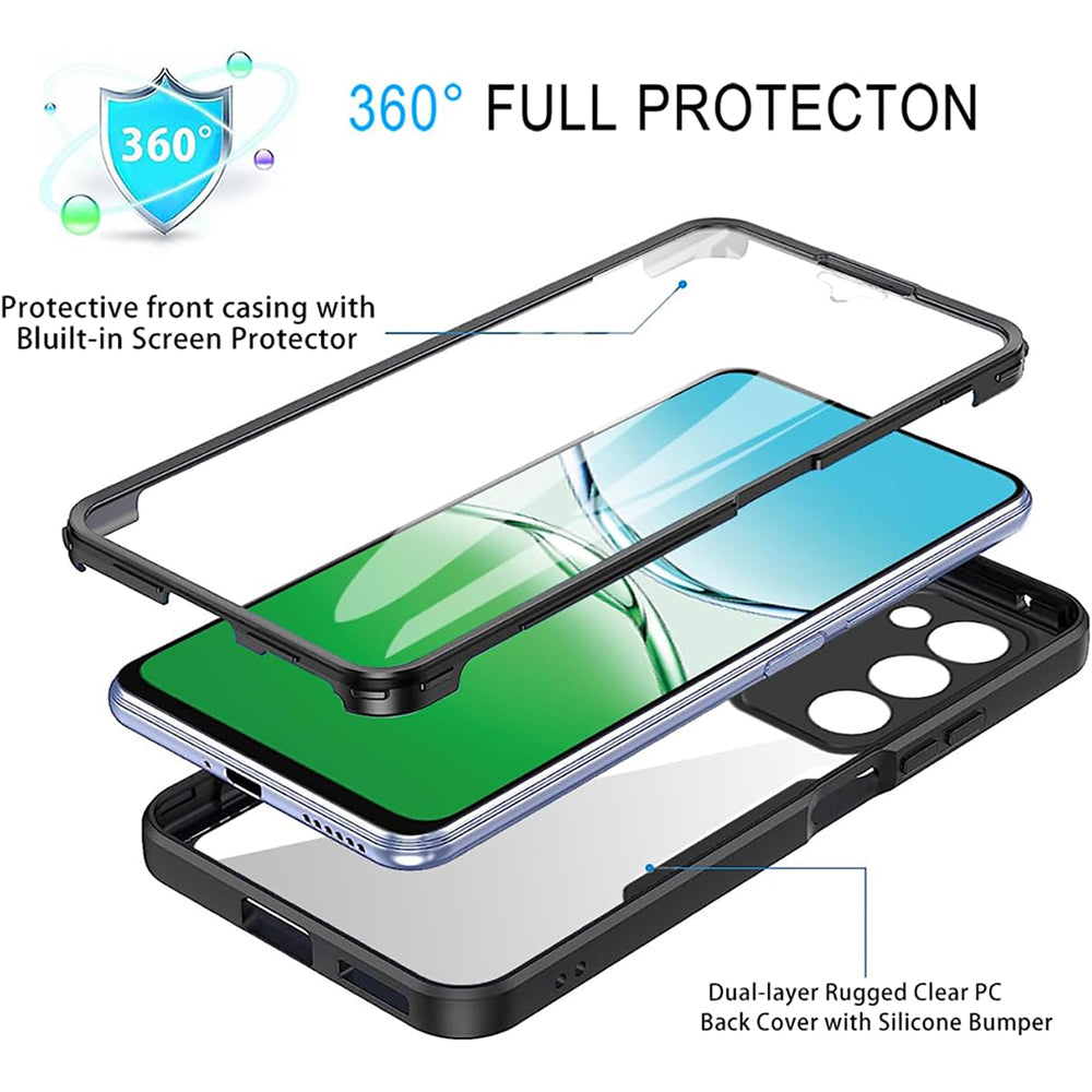 Kotelo Oppo A5 4G / A5 5G:lle, Techsuit, ColorVerse 360, Sininen