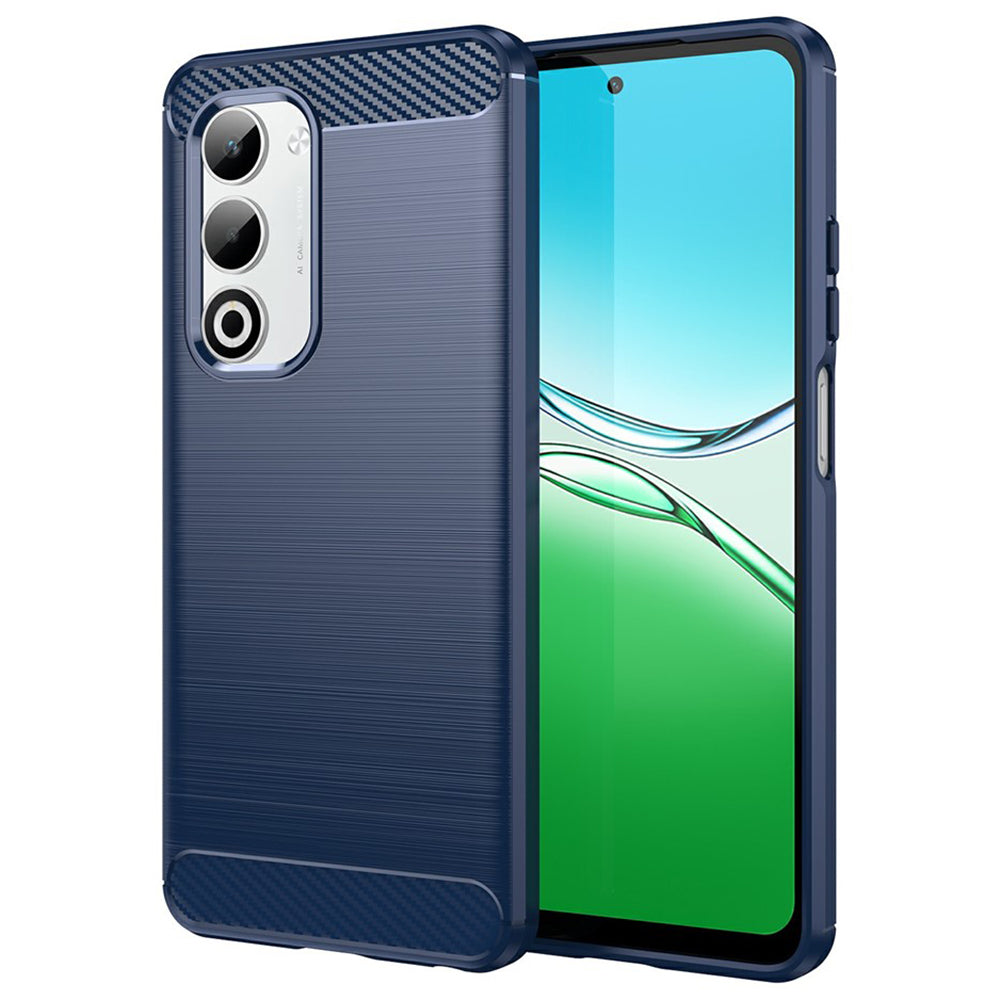 Kuori Oppo A5 4G:lle, Techsuit, Hiili, Sininen