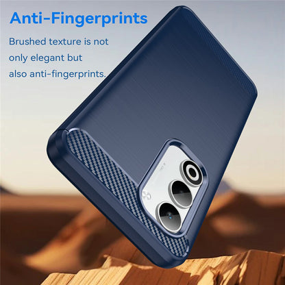 Kuori Oppo A5 4G:lle, Techsuit, Hiili, Sininen