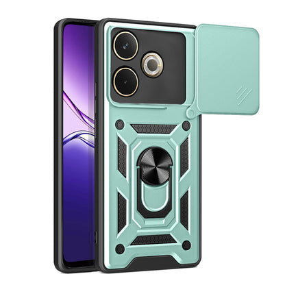 Kuori Oppo A5 Pro 4G / A5 Pro:lle, Techsuit, CamShield, Vihreä