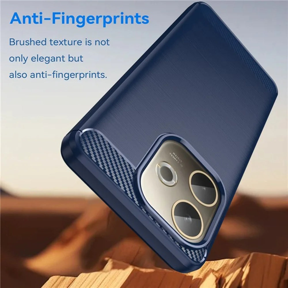 Kuori Oppo A5 Pro 4G / A5 Pro:lle, Techsuit, Hiili, Sininen