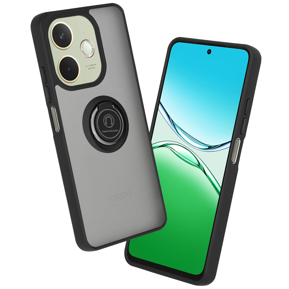 Kuori Oppo A5 Pro 4G / A5 Pro:lle, Techsuit, Glinth, Musta