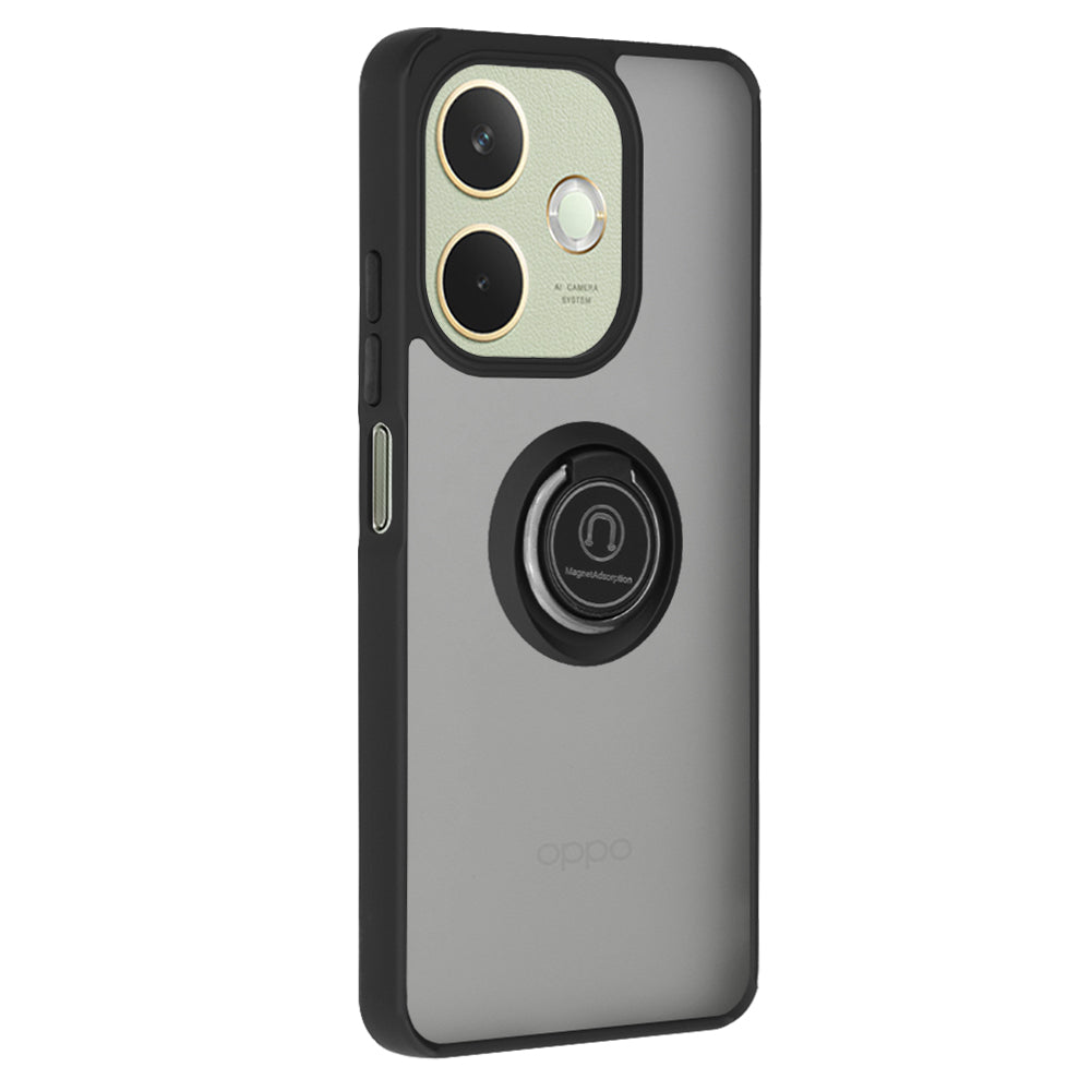 Kuori Oppo A5 Pro 4G / A5 Pro:lle, Techsuit, Glinth, Musta