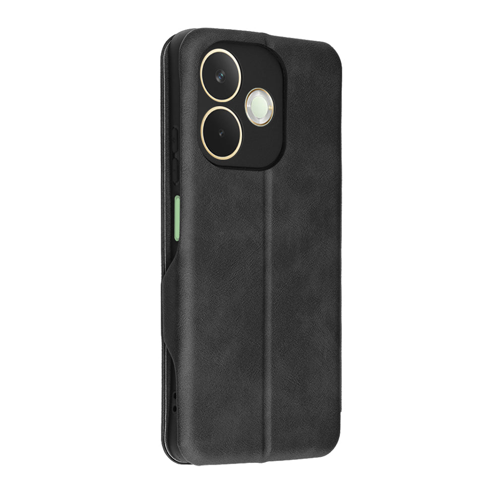Kuori Oppo A5 Pro 4G / A5 Pro:lle, Techsuit, Safe Wallet Plus, Musta