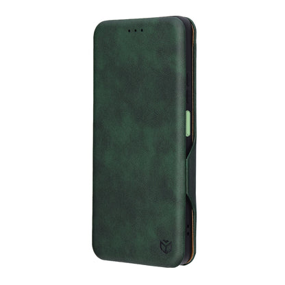 Kuori Oppo A5 Pro 4G / A5 Pro:lle, Techsuit, Safe Wallet Plus, Vihreä