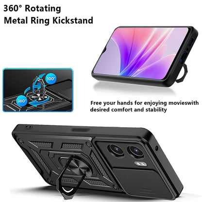 Kuori Oppo A57 4G / A57s / Oneplus Nord N20 SE:lle, Techsuit, CamShield, Musta