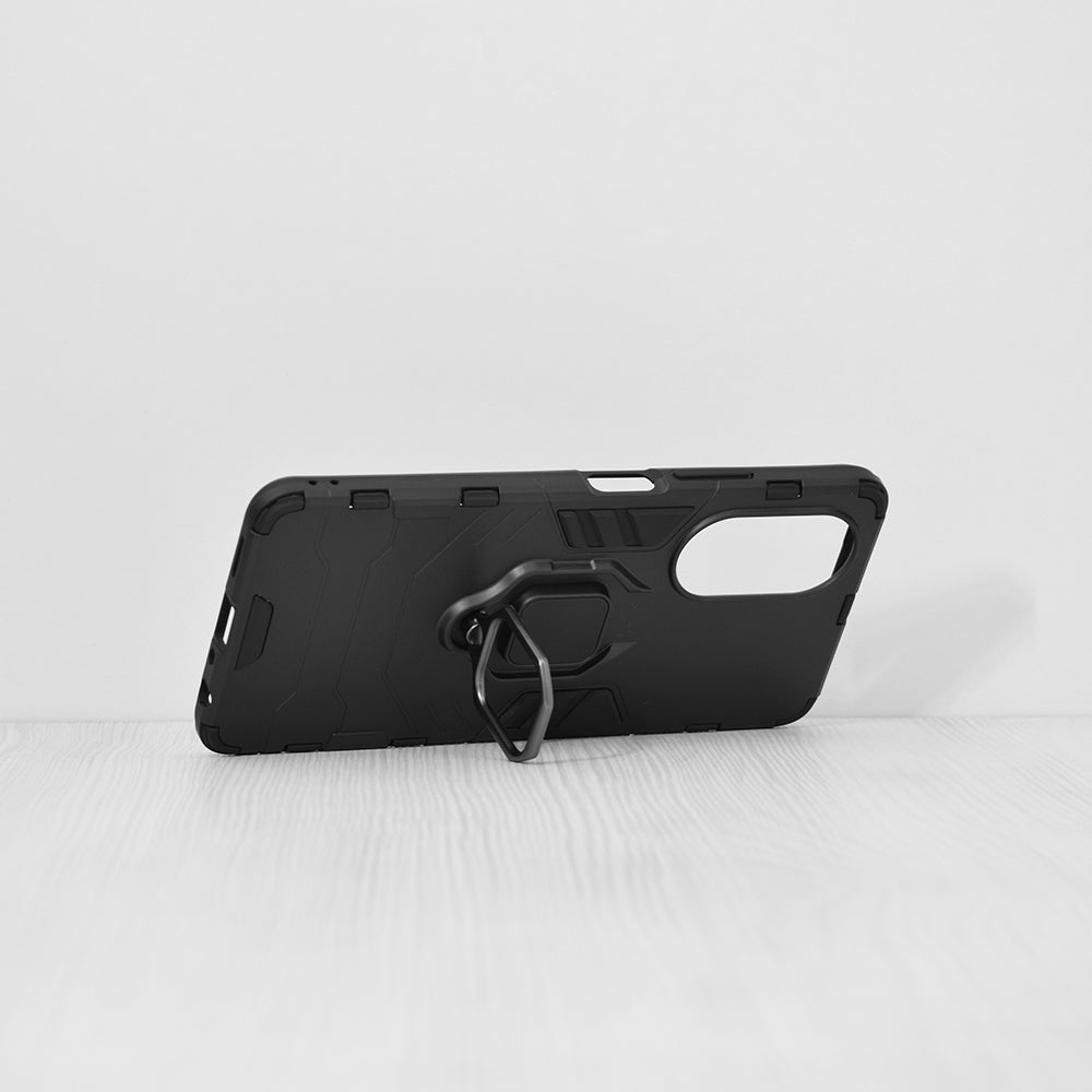 Kuori Oppo A58 4G:lle, Techsuit, Shield, Musta