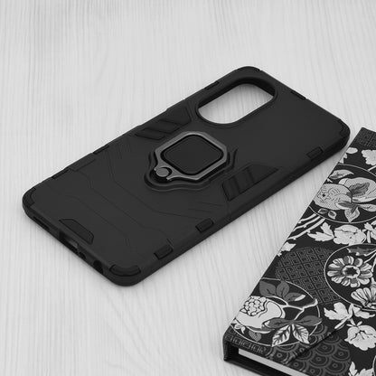 Kuori Oppo A58 4G:lle, Techsuit, Shield, Musta