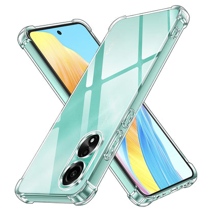 Kuori Oppo A58 4G:lle, Techsuit, Iskunkestävä Kirkas, Läpinäkyvä