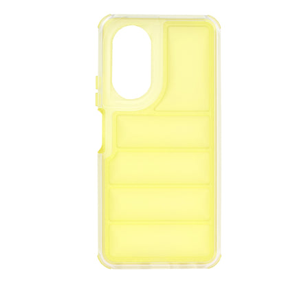 Kuori Oppo A58 4G:lle, Techsuit, Wave Shield, Keltainen