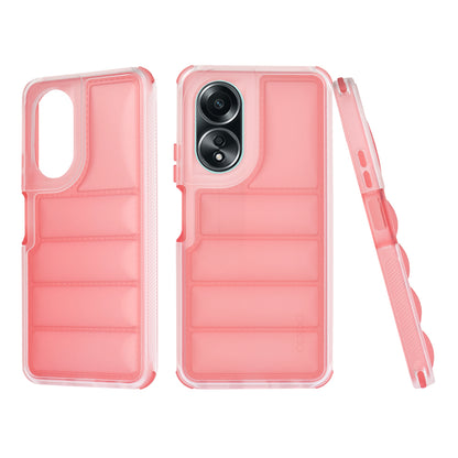 Kuori Oppo A58 4G:lle, Techsuit, Wave Shield, Punainen
