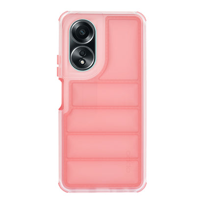 Kuori Oppo A58 4G:lle, Techsuit, Wave Shield, Punainen