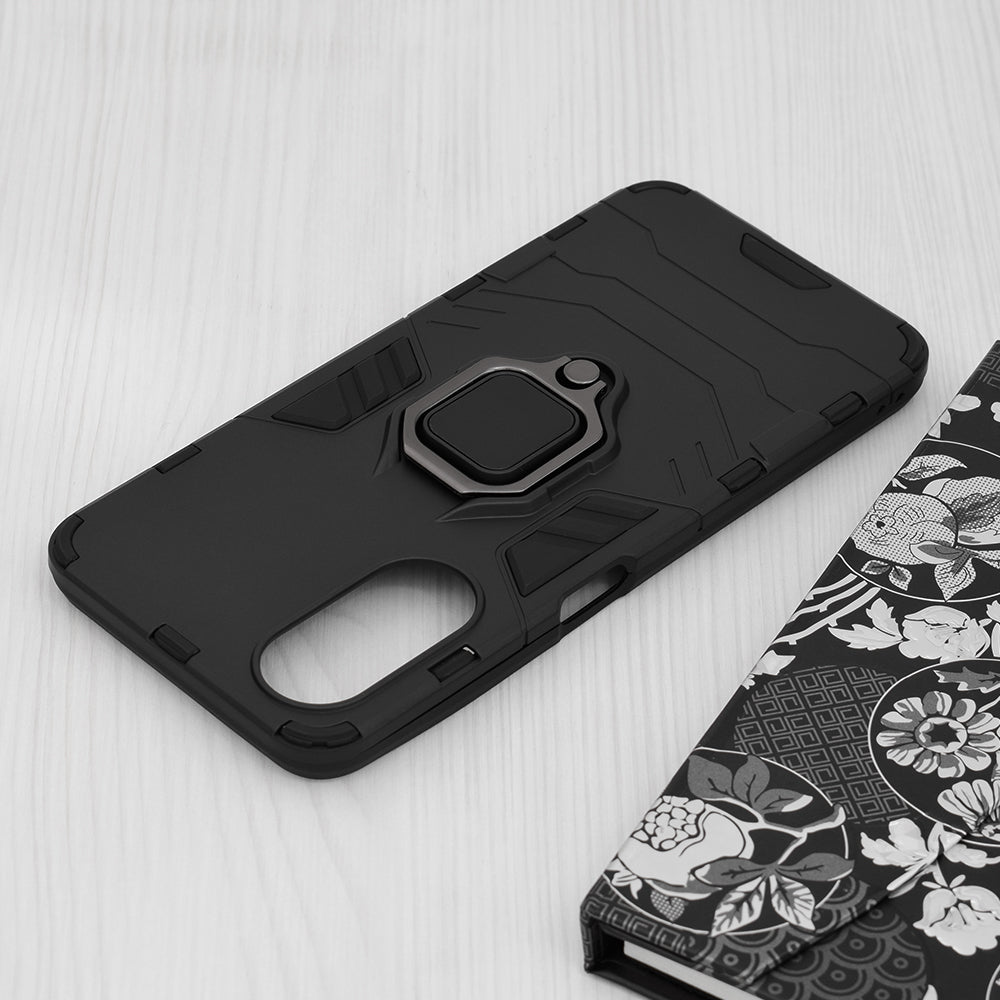 Kuori Oppo A58 5G / A78 5G:lle, Techsuit, Shield, Musta