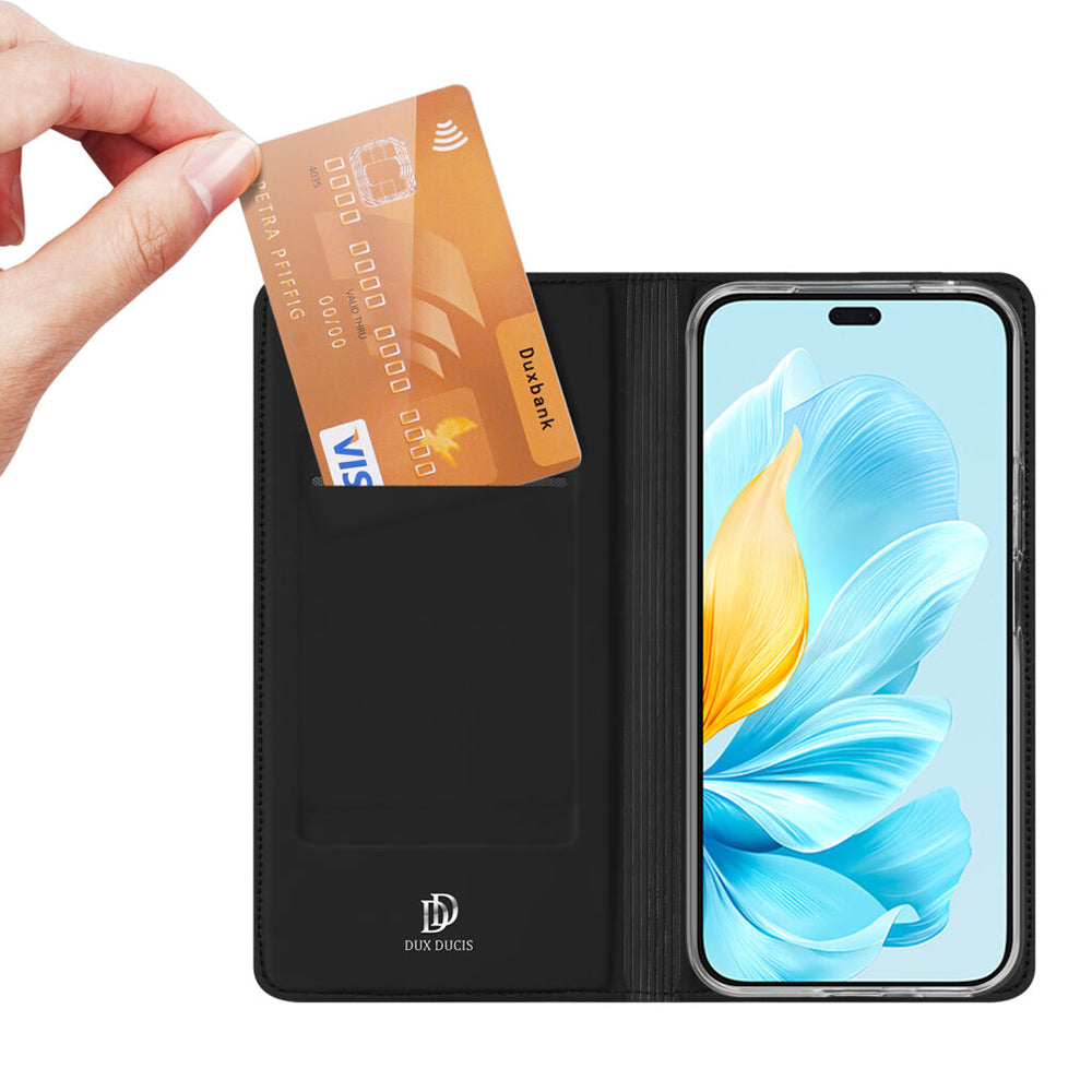 Kotelo Oppo A6 4G:lle, Techsuit, Magskin Book, Musta