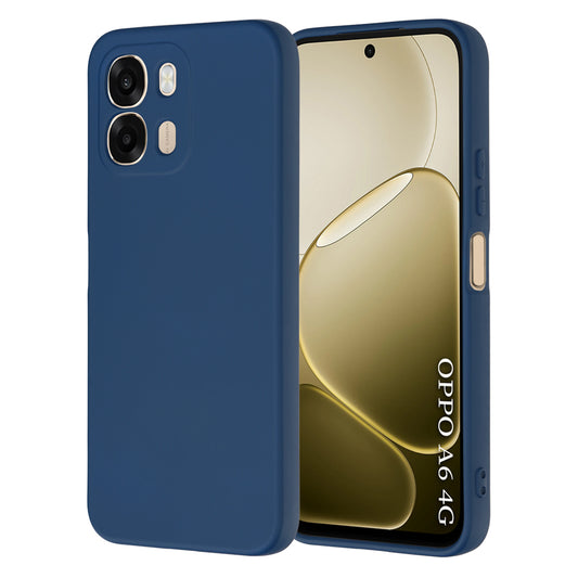Case for Oppo A6 4G, Techsuit, SoftFlex, Navy Blue