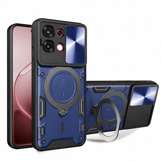 Kuori Oppo A6 Pro 5G / A6 Pro 4G:lle, Techsuit, CamGuard Pro, Sininen