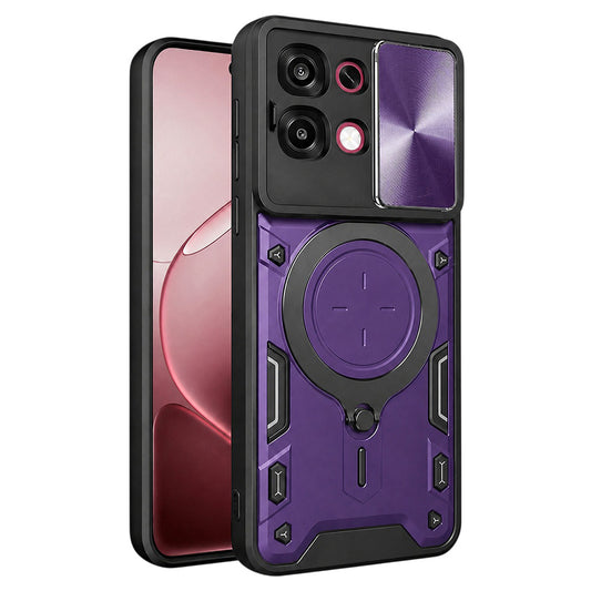 Kuori Oppo A6 Pro 5G / A6 Pro 4G:lle, Techsuit, CamGuard Pro, Violetti