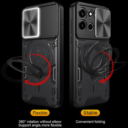 Case for Oppo A6 Pro 5G / A6 Pro 4G, Techsuit, CamGuard Pro, Purple
