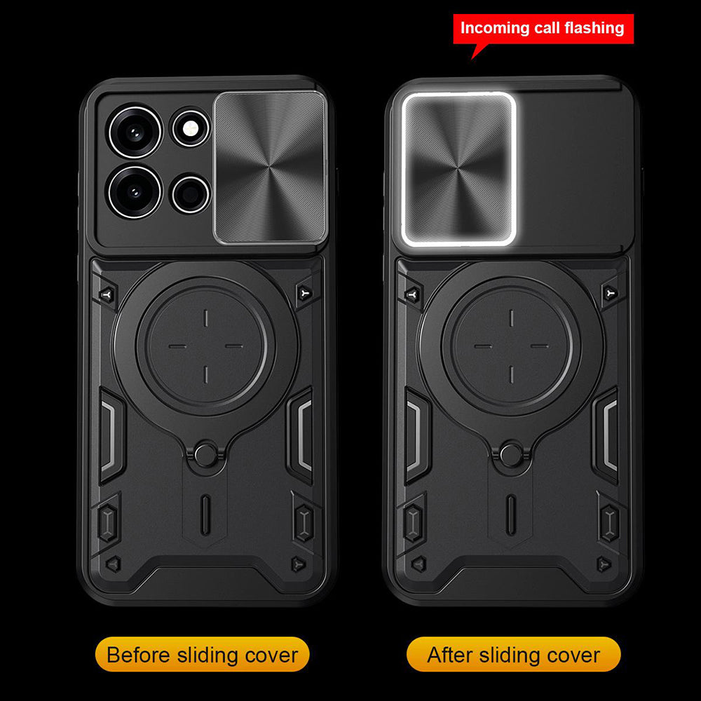 Case for Oppo A6 Pro 5G / A6 Pro 4G, Techsuit, CamGuard Pro, Red