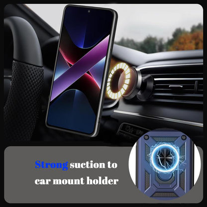 Case for Oppo A6 Pro 5G / A6 Pro 4G, Techsuit, CamShield, Blue