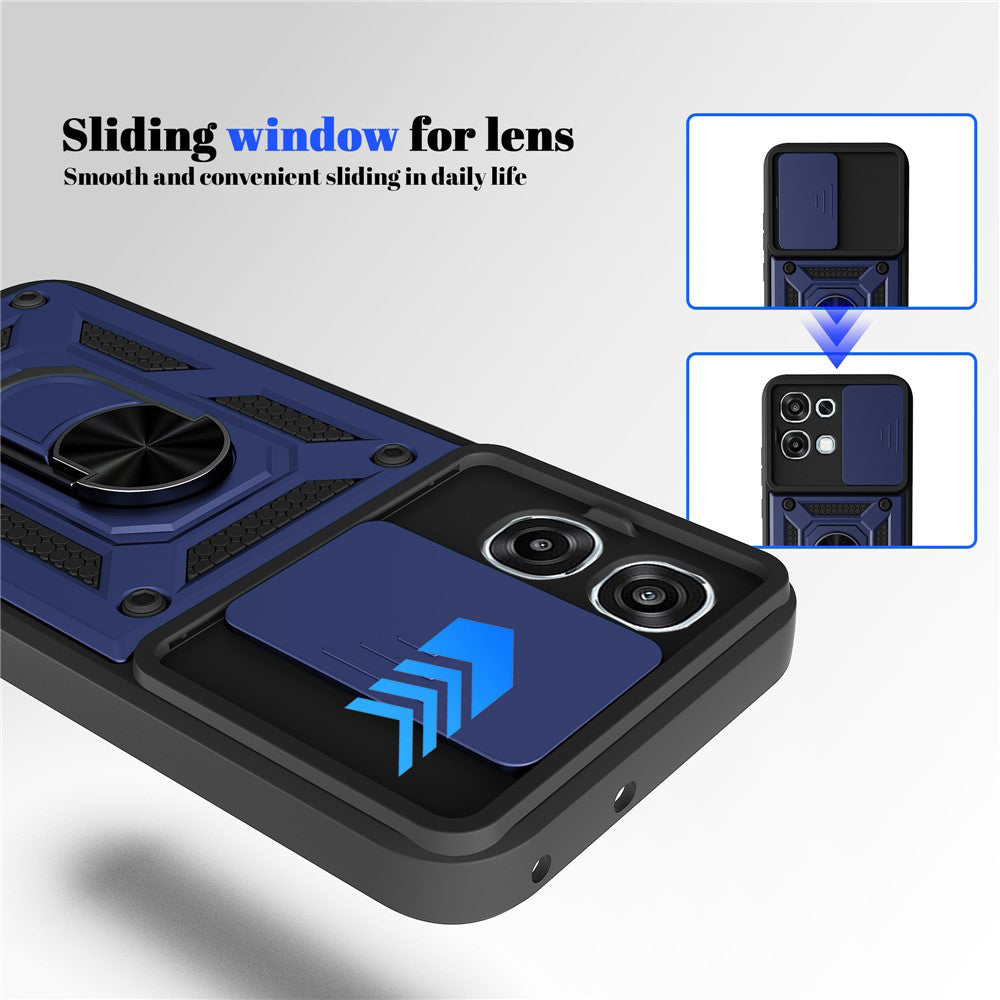 Kotelo Oppo A6 Pro 5G / A6 Pro 4G:lle, Techsuit, CamShield, Musta