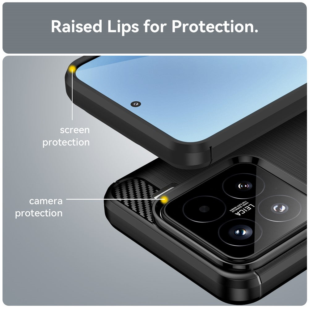Suojakotelo Oppo A6 Pro 5G / A6 Pro 4G, Techsuit, Hiili, Musta
