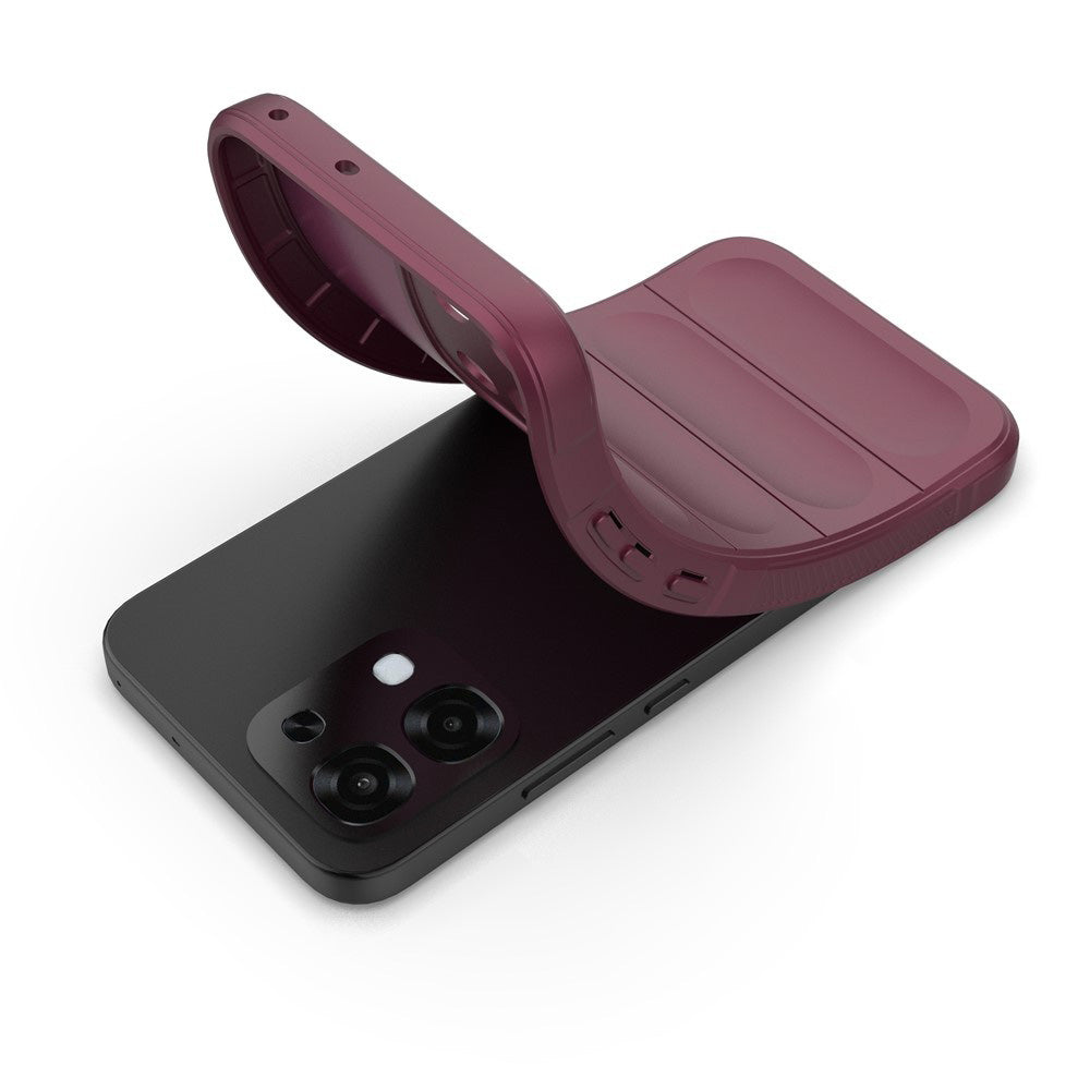 Kuori Oppo A6 Pro 5G / A6 Pro 4G:lle, Techsuit, Magic Shield, Viininpunainen