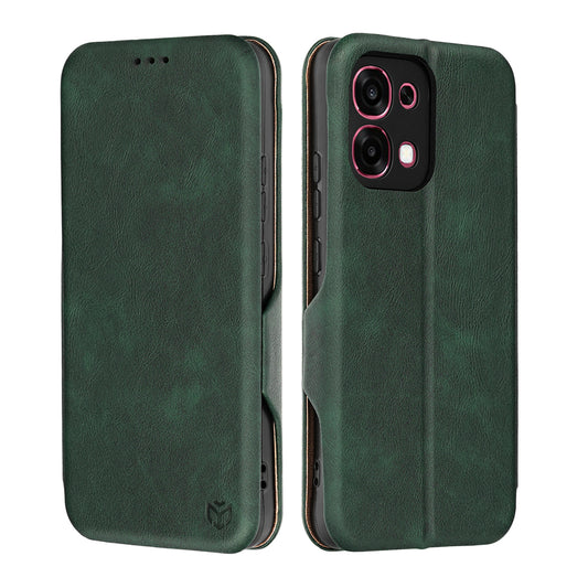 Kuori Oppo A6 Pro 5G / A6 Pro 4G:lle, Techsuit, Safe Wallet Plus, Vihreä