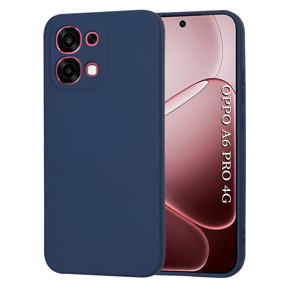 Suojakotelo Oppo A6 Pro 5G / A6 Pro 4G, Techsuit, SoftFlex, Tummansininen