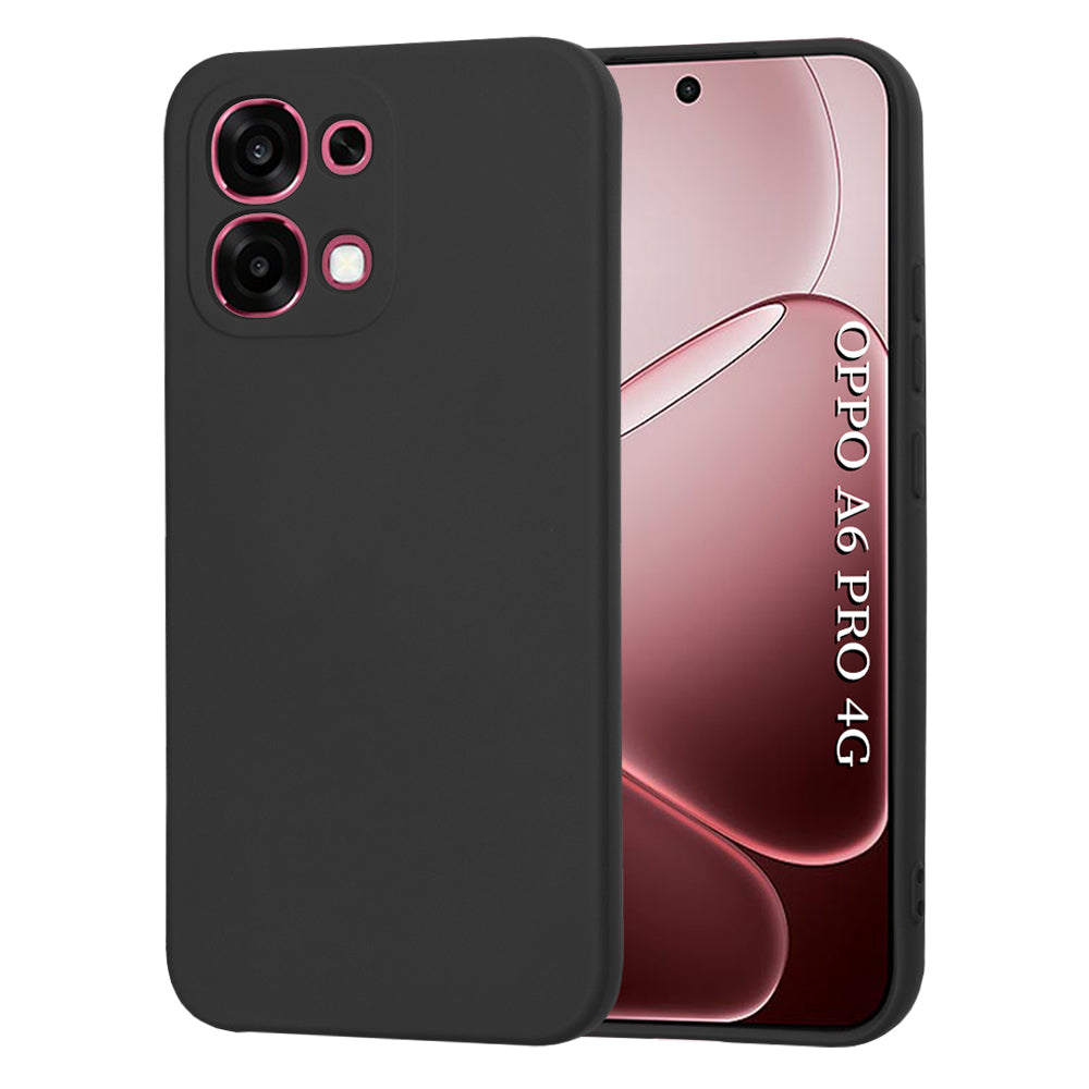 Suojakotelo Oppo A6 Pro 5G / A6 Pro 4G, Techsuit, SoftFlex, Musta