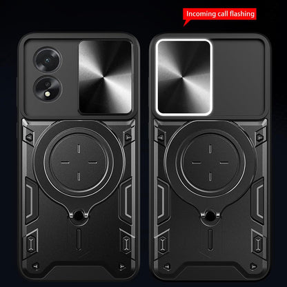 Kuori Oppo A60:lle, Techsuit, CamGuard Pro, Sininen