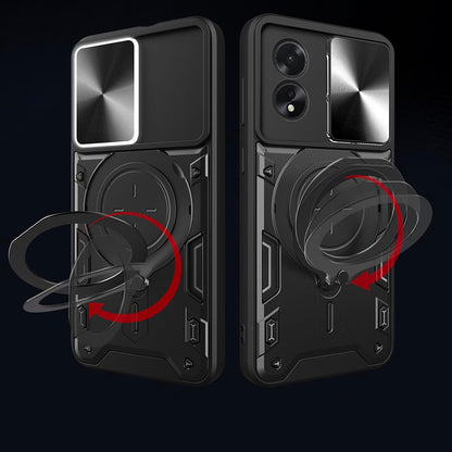 Case for Oppo A60, Techsuit, CamGuard Pro, Rose Gold