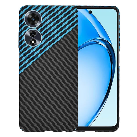 Kuori Oppo A60:lle, Techsuit, Carbonite FiberShell, Musta Bleu