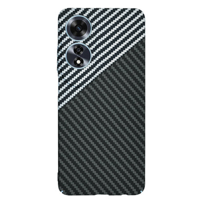 Kuori Oppo A60:lle, Techsuit, Carbonite FiberShell, Musta Harmaa