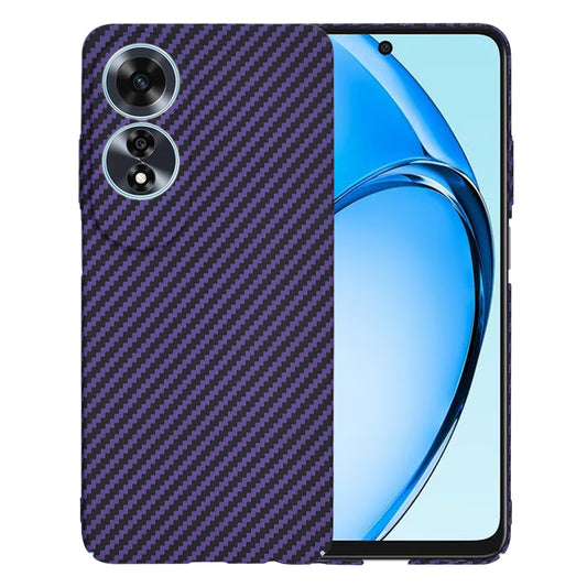 Kuori Oppo A60:lle, Techsuit, Carbonite FiberShell, Violetti
